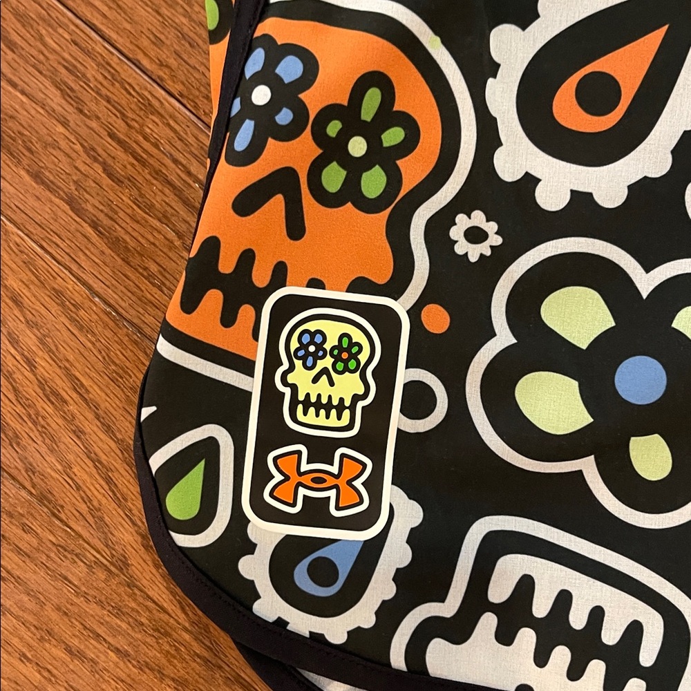 Under Armour “Day of the Dead” running shorts - Picture 2 of 5
